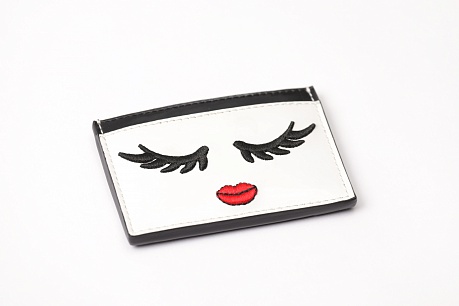 Футляр для карт Alice + Olivia Winking Stace Face Card Case